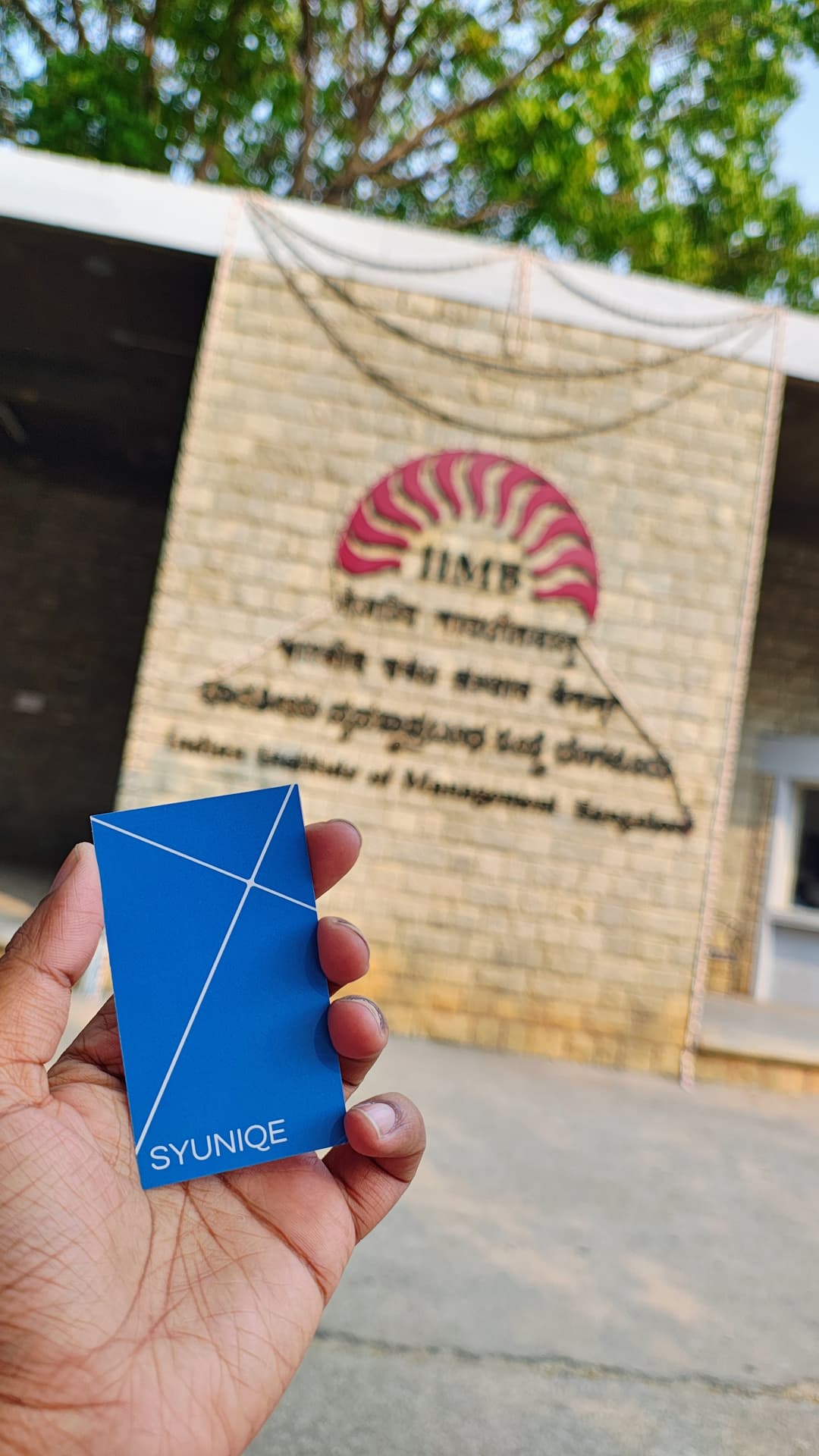 syuniqeLogo at IIMB